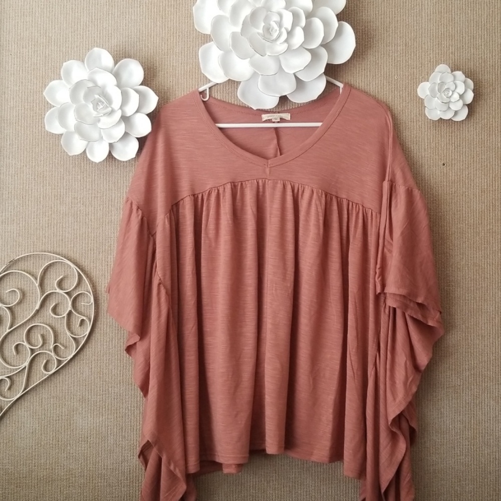 Paper +tee Flowy Top size M